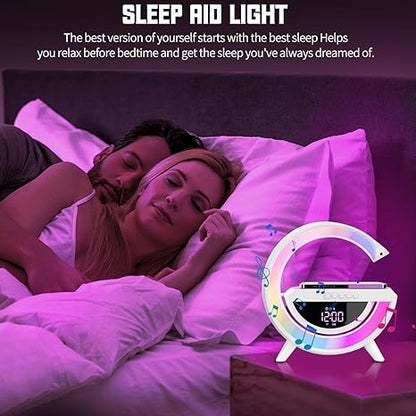 Digital Led Wireless Charging Speaker