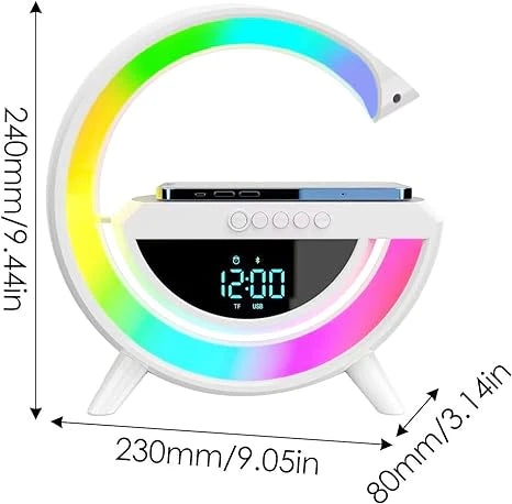 Digital Led Wireless Charging Speaker
