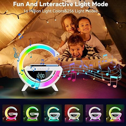 Digital Led Wireless Charging Speaker